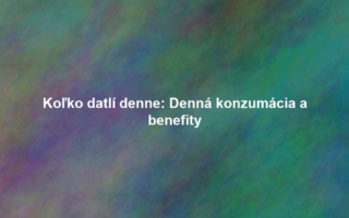 Koľko datlí denne: Denná konzumácia a benefity